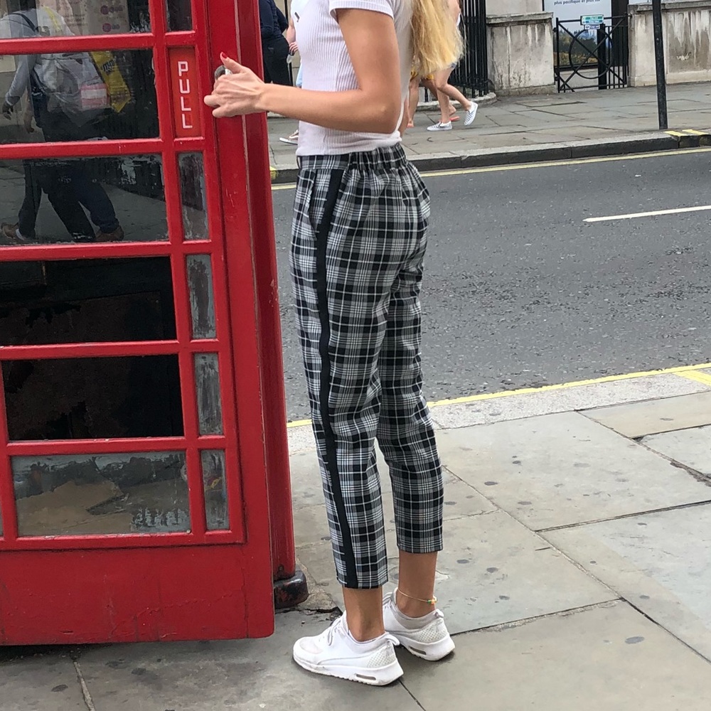 Plaid pants